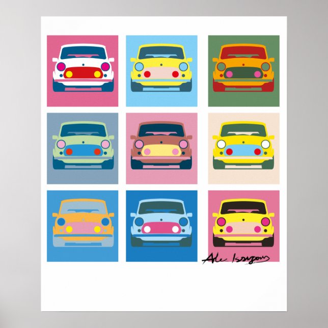 Pop Art Classic Mini Poster (Front)