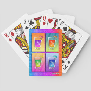Pop Art COCKTAILS PLAYING CARDS