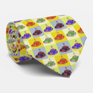 Pop Art Coffee Tie