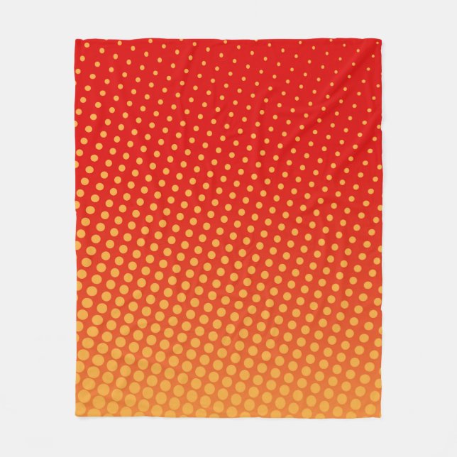 Pop art colorful background1960s,abstract,art,back fleece blanket (Front)