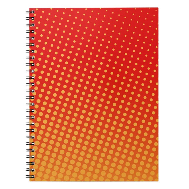 Pop art colourful background1960s,abstract,art,bac notebook (Front)