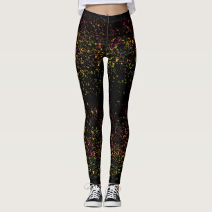 Pop Art Colourful Lips Leggings