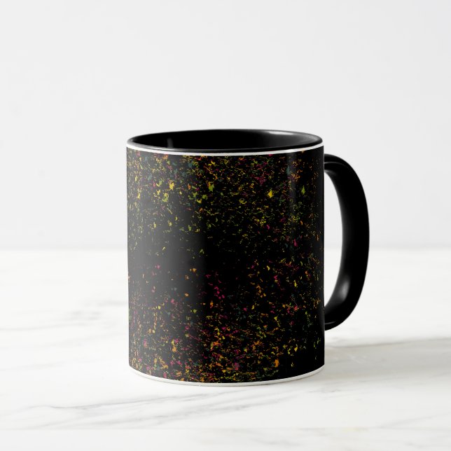 Pop Art Colourful Lips Mug (Front Right)