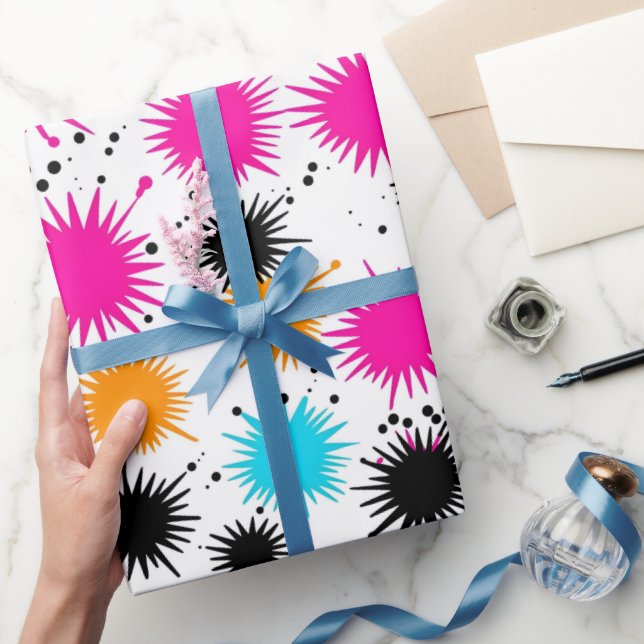 Pop Art Comic Splash Wrapping Paper (Gifting)