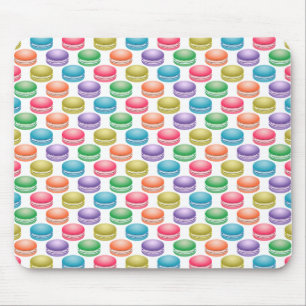 Pop Art Cookies Colourful Macarons Mouse Pad