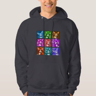 Pop Art Corgi Hoodie