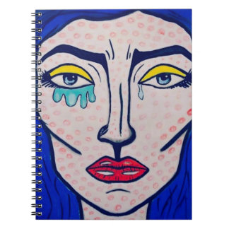 Pop Art Cover Women Notebook