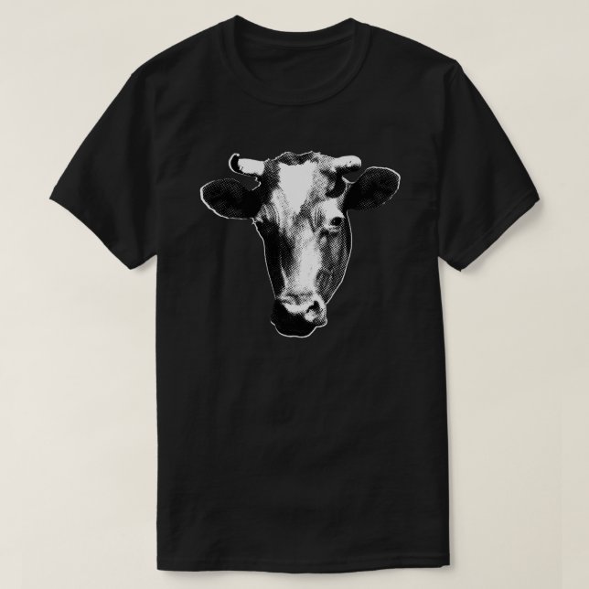 Pop Art Cow T-Shirt (Design Front)