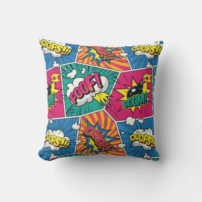 Pop Art Cushion (Front)