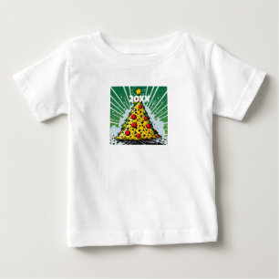 Pop Art Custom Year Christmas Tree Baby Tee Shirt