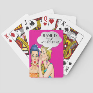 Pop Art Customised Playing Cards