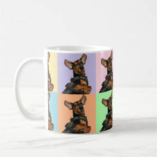 Pop Art Dachshund Coffee Mug
