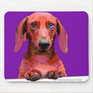 Pop ART Dachshund Mouse Pad