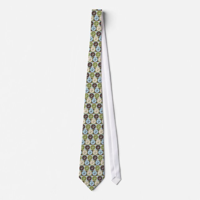 Pop Art Dental Hygiene Tie (Front)