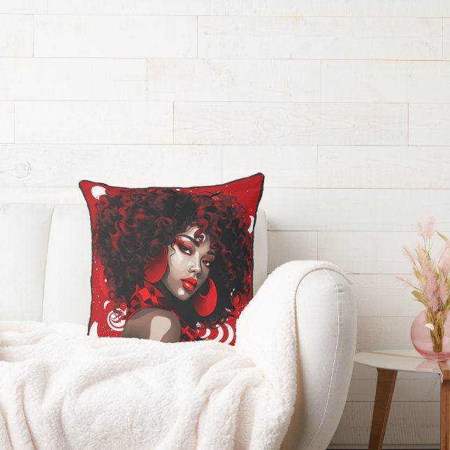 Pop Art Diva Haven: Diva Inspired Cushion (Couch)