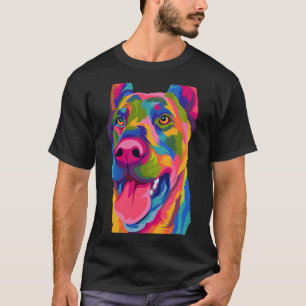 Pop Art Doberman Cute Paw Pet Men Women Kids Dog L T-Shirt