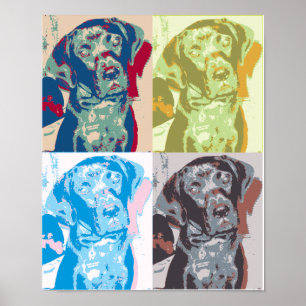 Pop Art Dog Poster