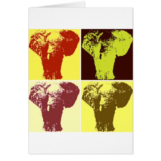 Pop Art Elephant (Front)