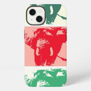 Pop Art Elephants iPhone Case
