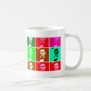 Pop Art .esque Abraham Lincoln Coffee Mug