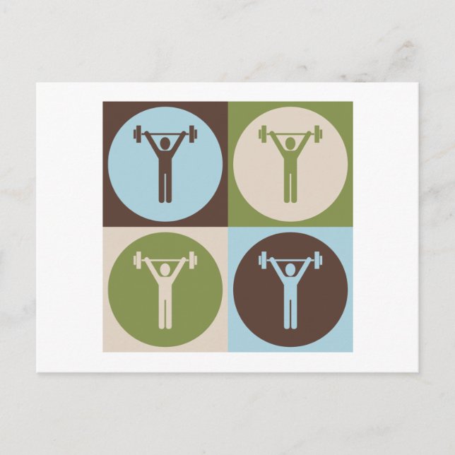 Pop Art Exercise Postcard (Front)