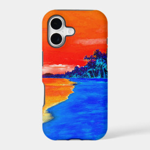 Pop Art Exotic Beach Palm Trees
