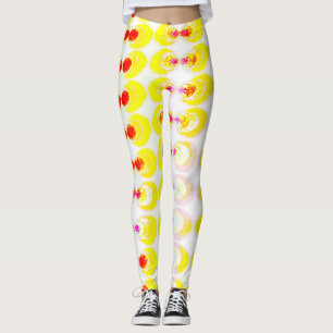 Pop art fabric leggings
