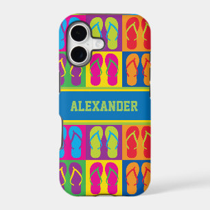 Pop Art Flip Flops