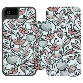 Pop art floral incipio watson™ iPhone 5 wallet case