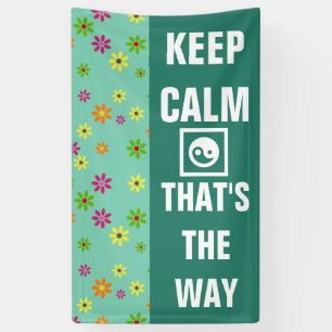 Pop Art Flowers seamless pattern + your ideas Banner