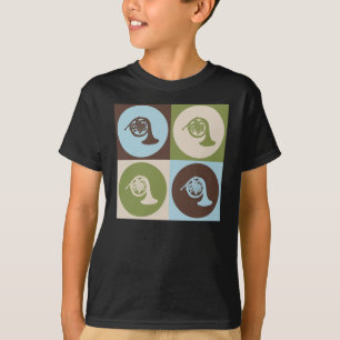 Pop Art French Horn T-Shirt