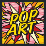 POP ART Fun Retro Comic Book Pop Art Poster<br><div class="desc">A fun,  cool and trendy retro comic book pop art-inspired design that puts the wham,  zap,  pow into your day. The perfect gift for superheroes,  your friends,  family or as a treat to yourself. Designed by ComicBookPop© at www.zazzle.com/comicbookpop*</div>