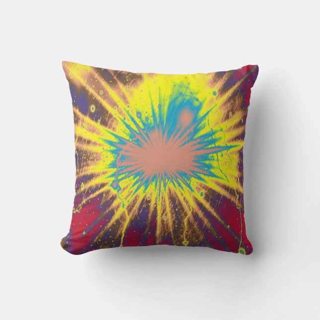 Pop Art Galaxy Cushion (Front)