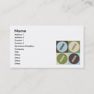 Pop Art Genetics Business Card
