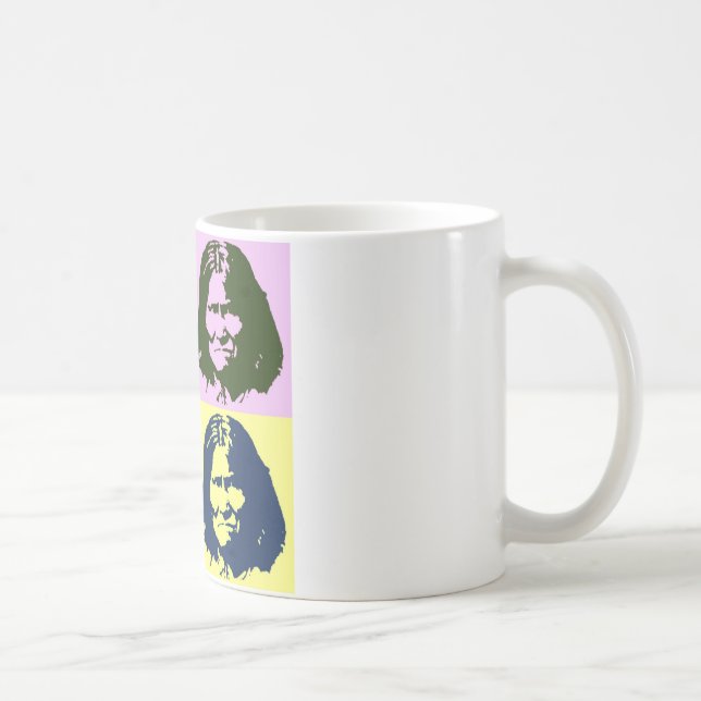 Pop Art Geronimo Coffee Mug (Right)