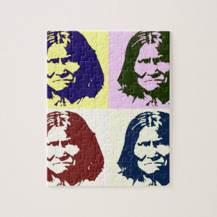Pop Art Geronimo Jigsaw Puzzle
