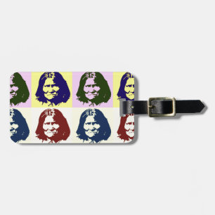 Pop Art Geronimo Luggage Tag