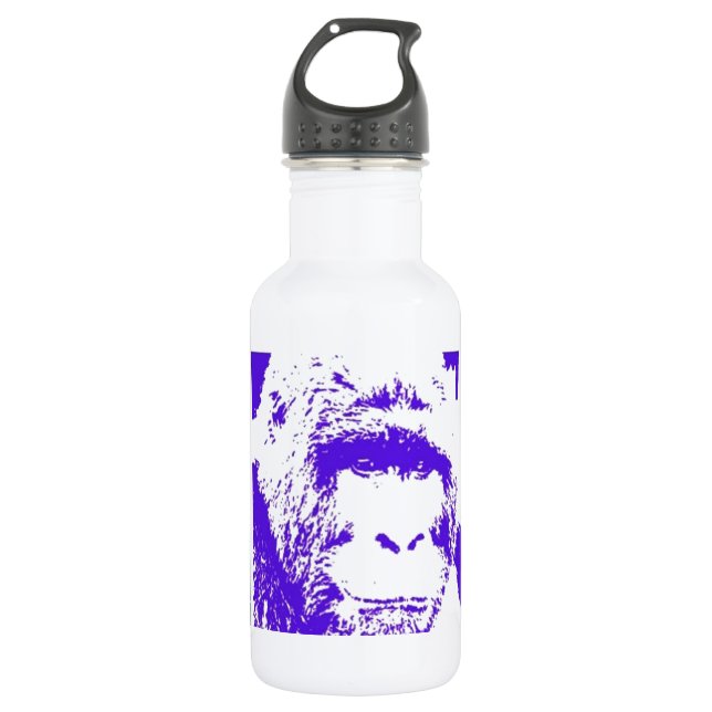 Pop Art Gorillas 532 Ml Water Bottle (Front)