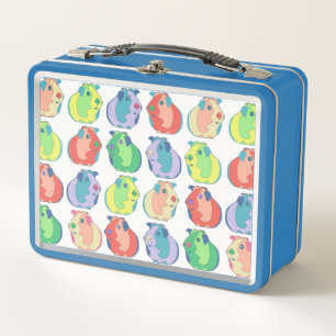 Pop Art Guinea Pig Pattern  Metal Lunch Box