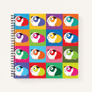 Pop Art Guinea Pigs Notebook