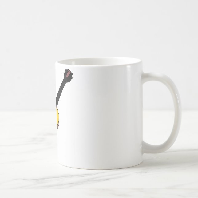 Pop Art Guitar Coffee Mug (Right)