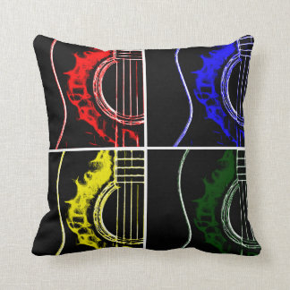 Pop Art Guitars Cushion