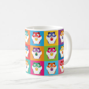 Pop Art Hamsters Coffee Mug