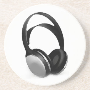 Pop Art Headphone Coaster