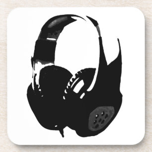 Pop Art Headphone Coaster