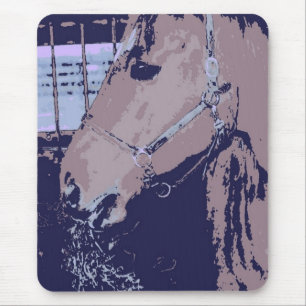 Pop Art Horse Mouse Pad