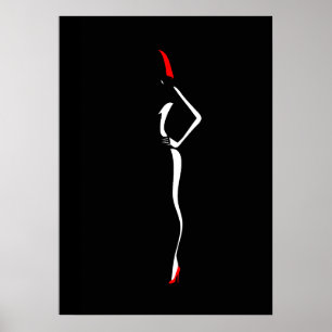 Pop Art Inspired Fashion Woman 4 Poster