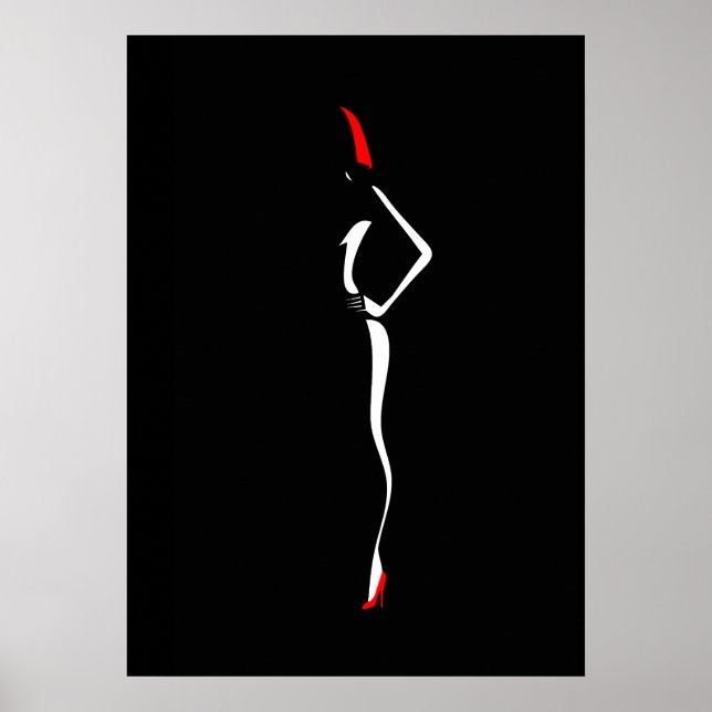 Pop Art Inspired Fashion Woman 4 Poster (Front)