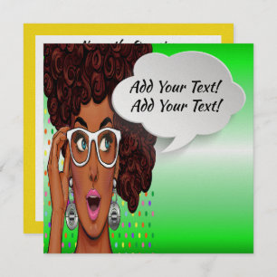 Pop Art Invitation