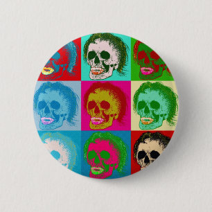 POP ART is dead! 6 Cm Round Badge